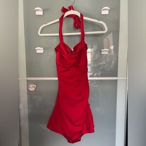 Pinup couture swimsuit